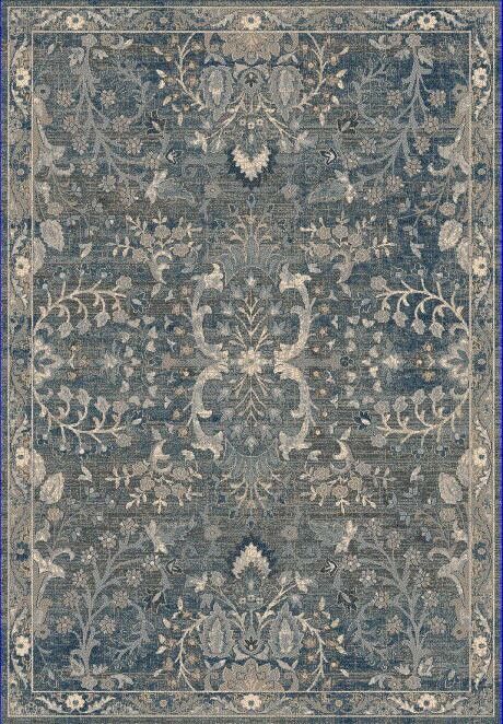 Dynamic Rugs SAVOY 3585-599 Denim and Multi